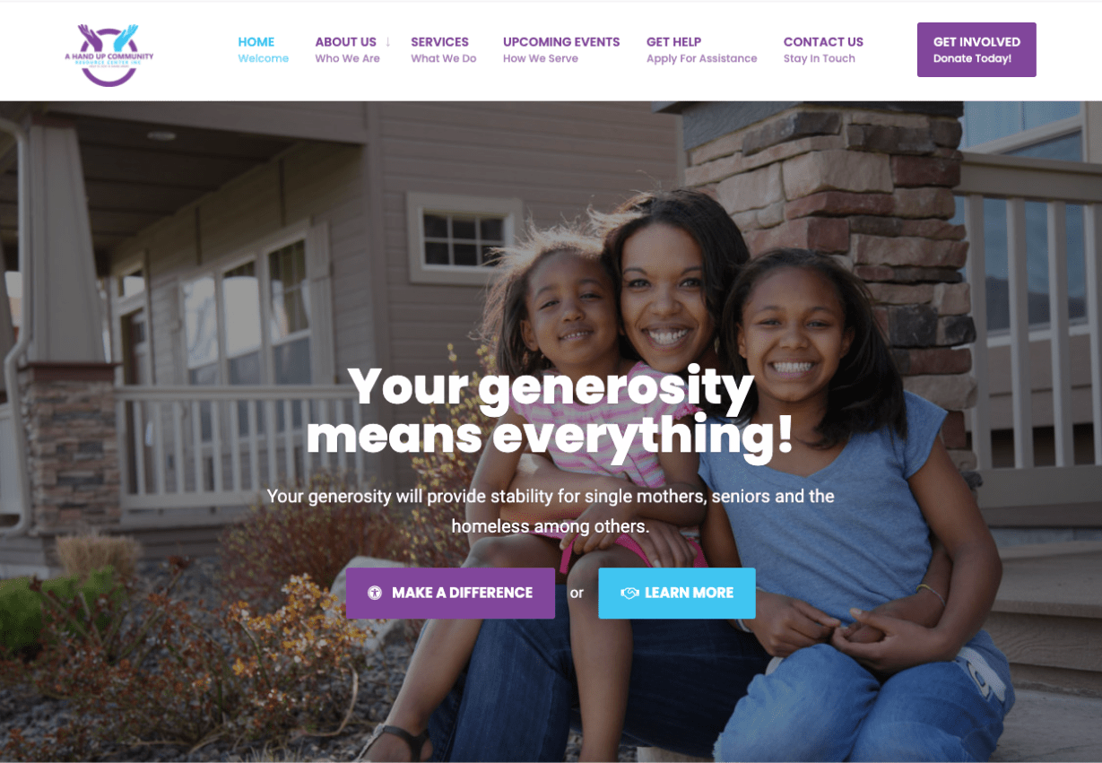 A Hand Up Community Resource Center