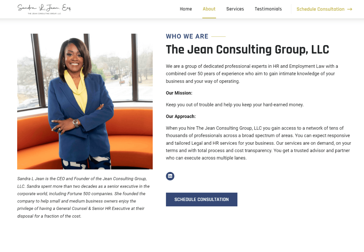 The Jean Consulting Group