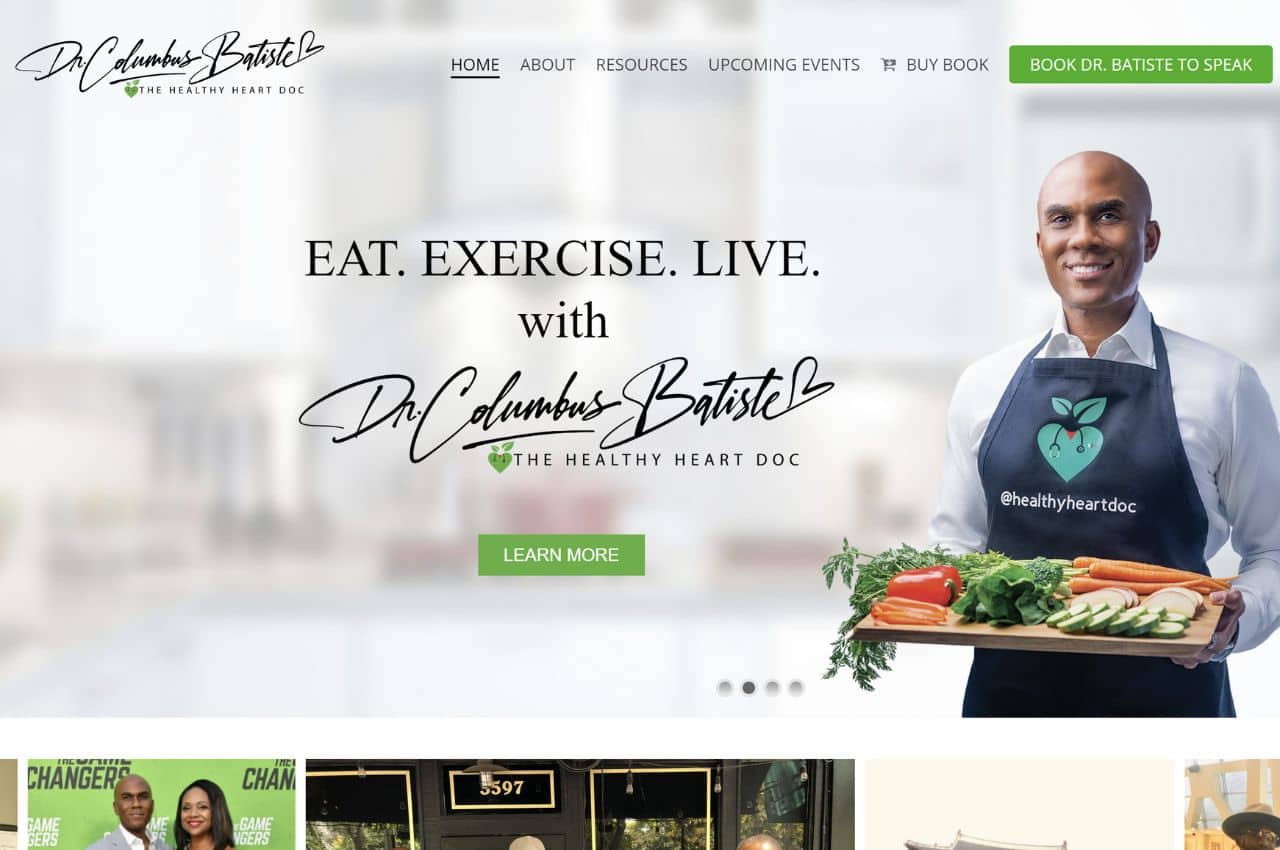 Dr. Columbus Batiste “The Healthy Heart Doc”
