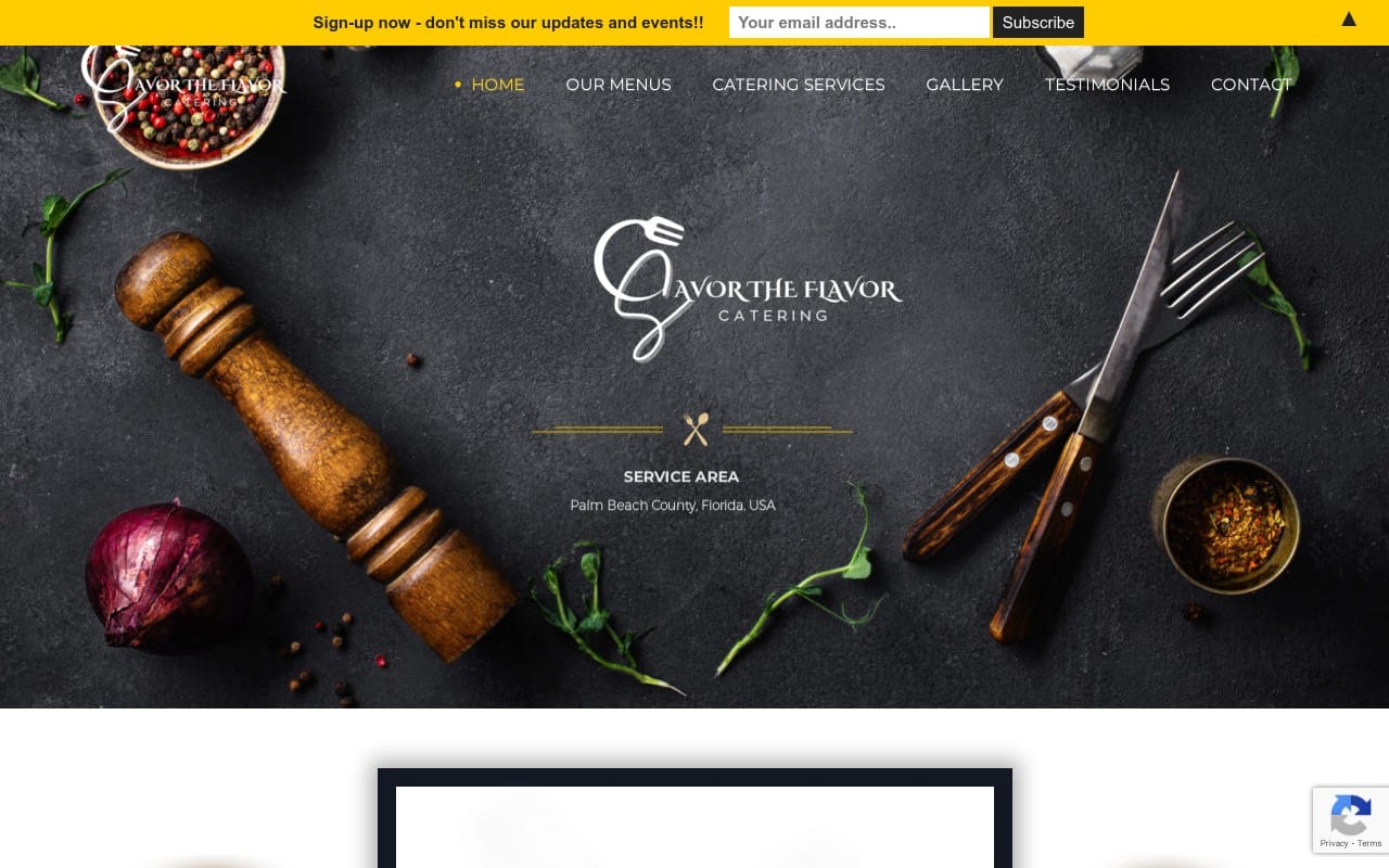 Savor The Flavor Catering